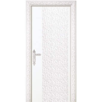 Мекомнатная дверь ''Дариано Порте (Dariano Porte)'' Юнона глухая белая эмаль