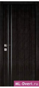 Мекомнатная дверь ''Дариано Порте (Dariano Porte)'' Рондо 1 эбеновое дерево чёрное