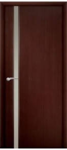 Мекомнатная дверь ''Дариано Порте (Dariano Porte)'' Рондо 2 белый триплекс венге