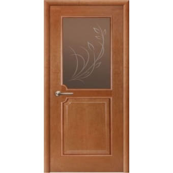 Мекомнатная дверь ''Дариано Порте (Dariano Porte)'' Веда стекло Веда орех бразильский