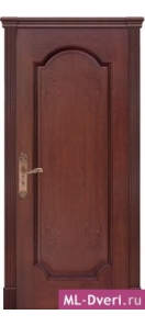 Мекомнатная дверь ''Дариано Порте (Dariano Porte)'' Женева-Ф глухая красное дерево