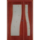 Мекомнатная дверь ''Луидор (Luidoor)'' Равена со стеклом анегри