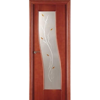 Мекомнатная дверь ''Луидор (Luidoor)'' Равена со стеклом анегри