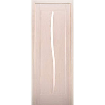 Мекомнатная дверь ''Луидор (Luidoor)'' Валетта со стеклом белёный дуб