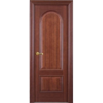 Межкомнатная дверь ''Волховец'' Dekanto Деканто 5101-5102 Красное Дерево Бордо